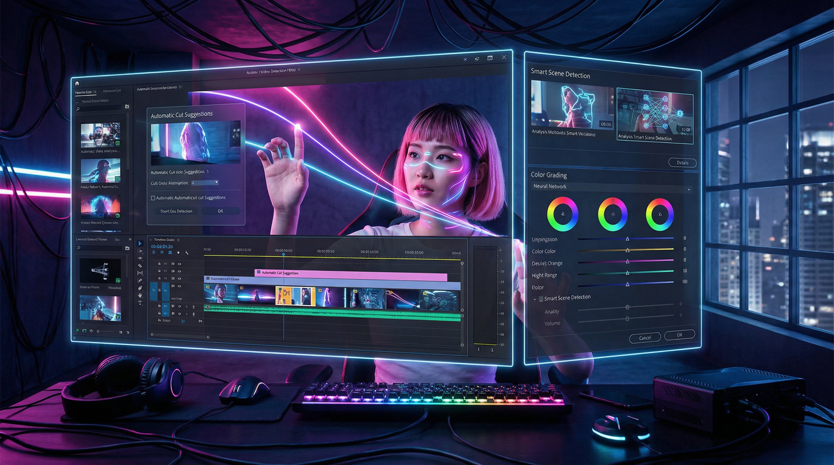 福利姬 AI视频剪辑工具